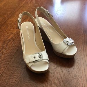 Franco Sarto Carnival wedge shoes size 7 medium